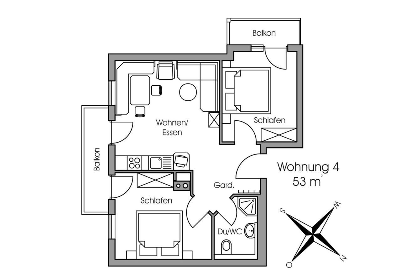 Ferienwohnungen Beim Hausbacher Reit im Winkl Bagian luar foto